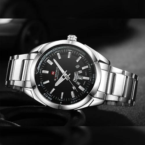 Relógio Quartzo Masculino Naviforce Nf9038m Luxo Esporte