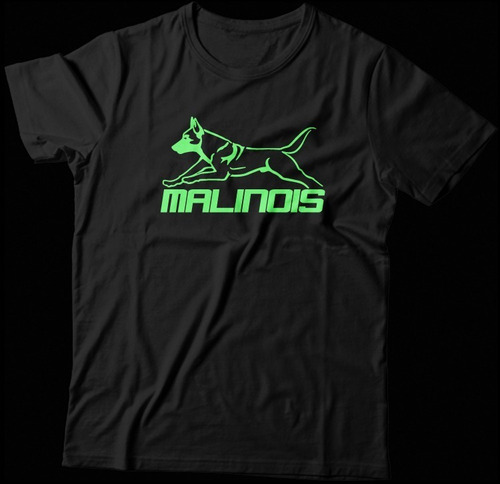 Playera Manga Larga Hombre Malinois