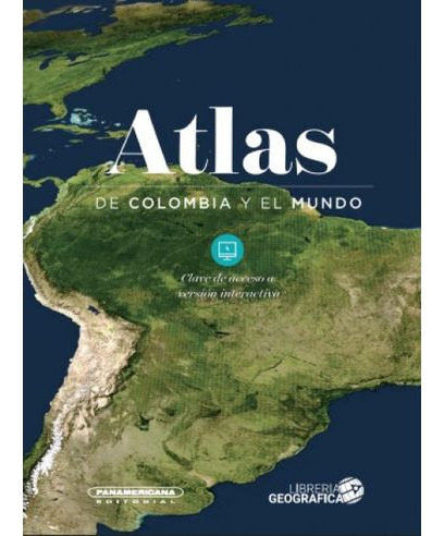 Libro Atlas De Colombia Y El Mundo