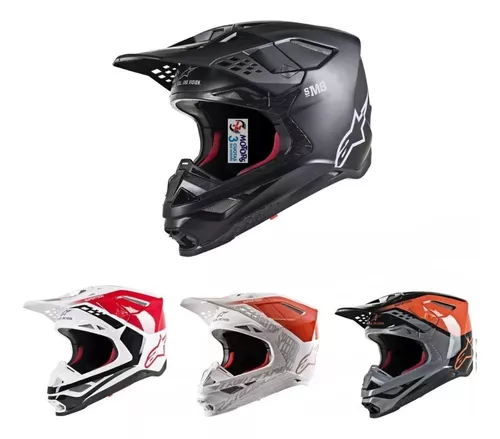 Casco Motocross Alpinestar