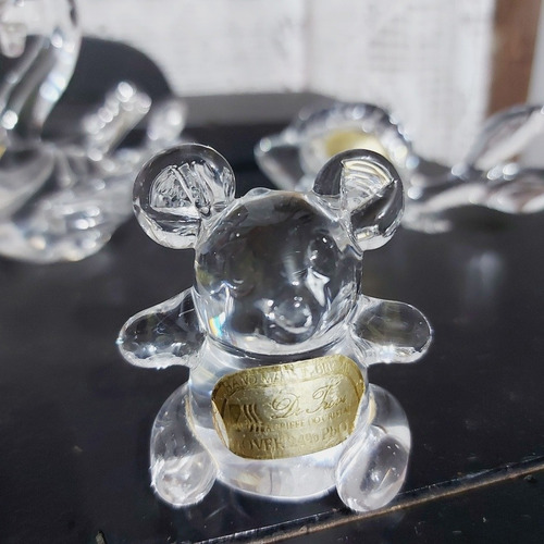 Lote Decoração Enfeite Cristal Com 5 Unidades
