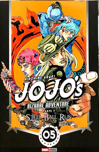 Manga Jojo's Bizarre Adventure Steel Ball Run Tomo 5 P. 7