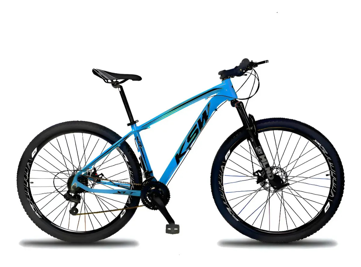 Bicicleta Aro 29 Ksw 24m Azul 21 — R$ 1.050,43 em Mercado Livre