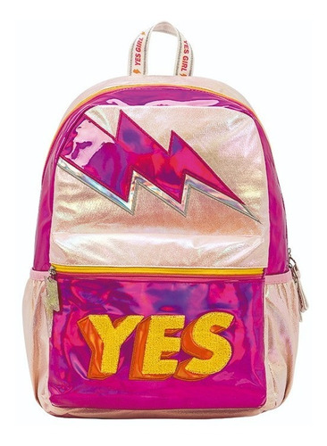 Mochila Quitapesares Yes 18 L Mooving Rayo Holografico