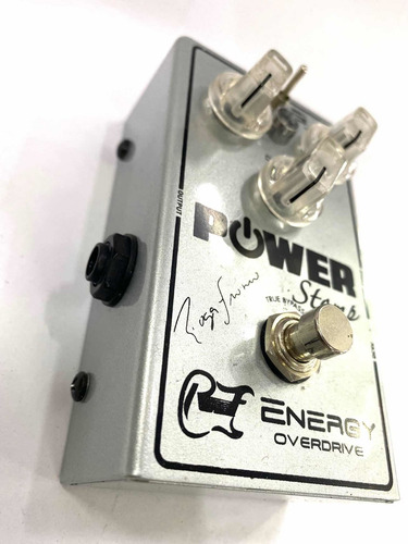 Pedal Guitarr Power Stomp Energy Overdrive Roger Franco Novo