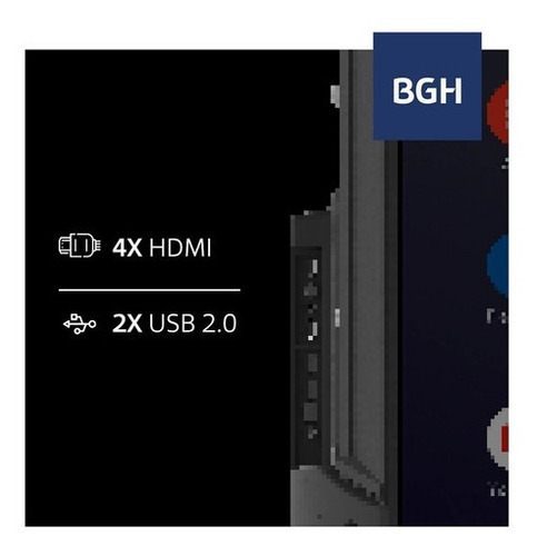 Smart TV LED 55" BGH B5522US6A Android