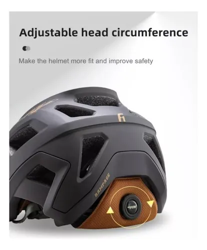 Casco Ultraligero Batfox Para Bicicleta De Montaña
