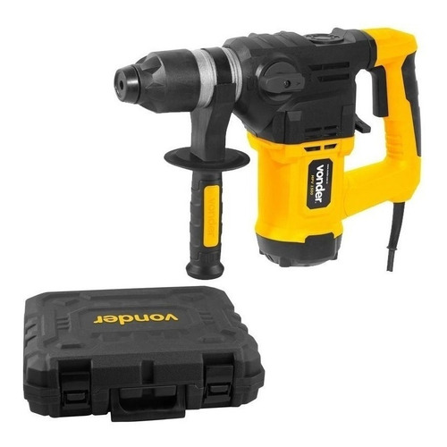 Imagem 2 de 2 de Martelete Vonder MPV 1500 amarelo e preto frequência de 50Hz/60Hz com 1500W de potência 127V