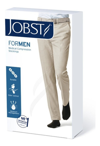 Imagen 1 de 4 de Calcetín De Compresión Jobst Formen 15-20 Mmhg, Rodilla