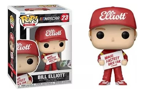 Funko Pop Nascar: Bill Elliott Fastest Sign #23