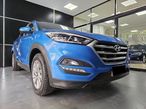 Hyundai Tucson 2.0 2wd At Año 2018 Color Azul As Automobili