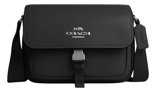 Cartera Crossbody Coach Pace Messenger Bag - Negra