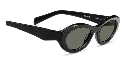 Lentes De Sol Adele Negro York Eyewear Yk2591sc154