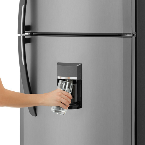 Refrigerador auto defrost Mabe Diseño RMA250FYMRE0 grafito con freezer 250L