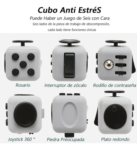 K A Cubo Anti Estrés, Fidget Cubo Alivia El Estrés Y La