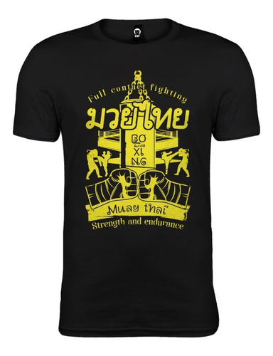 Playera Caballero Muay Thai Arte Marcial Tailandia