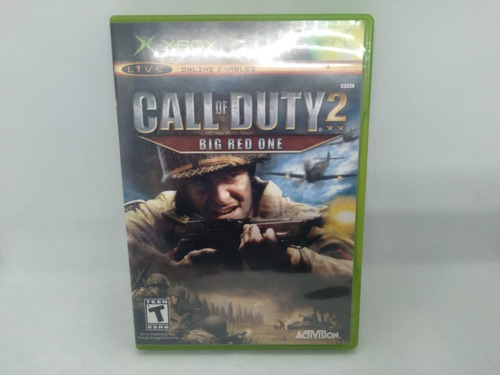 Jogo Call Of Duty 2: Big Red One Xbox Original Activision 