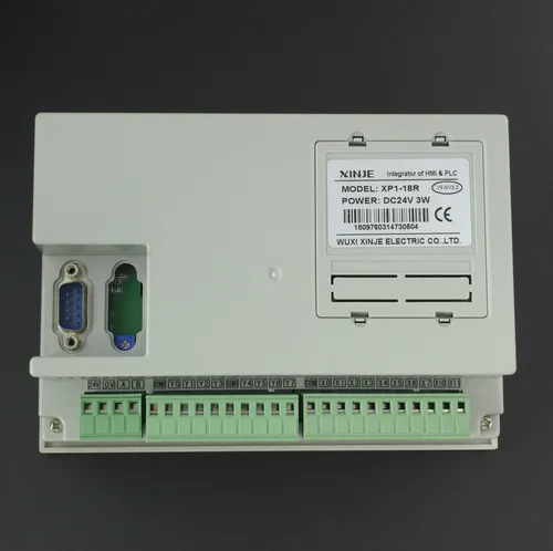 Plc Xinje Xp1-18r 24vdc 10 In 8 Out Rele Rs485 Hdmi Teclado