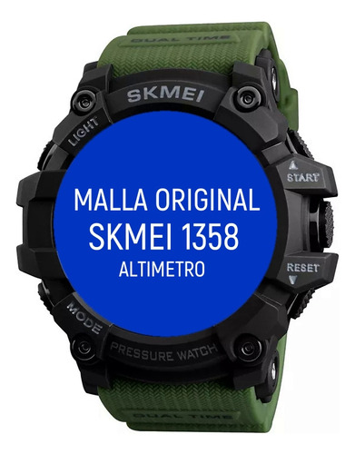 Malla Reposición Original Para Reloj Skmei Modelo 1358 