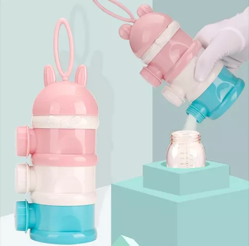 Porta leche de Polvo para Bebe niña bebé MUNDO BEBE