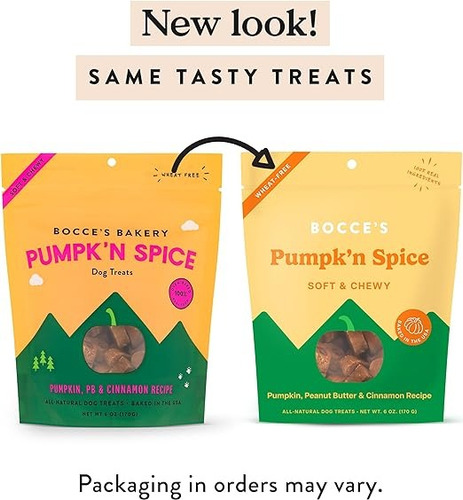 Galletas Suaves Y Masticables, P/ Perros Pumpk'n Spice, Usa
