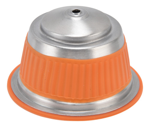 Juego De Cápsulas De Café Recargables De Color Naranja De Ac