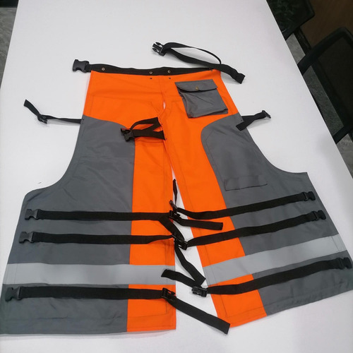 Chaps De Motosierra, Cintura Ajustable De 9 Capas, L