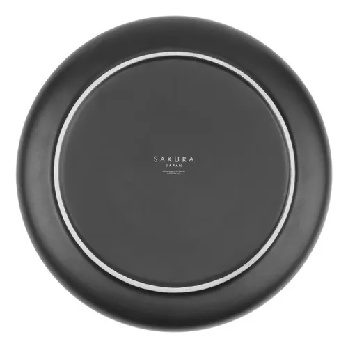 Platos de porcelana negro new arrivals
