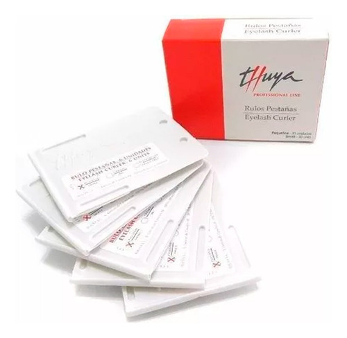 Thuya Bigudies Rulos Permanente Pestañas Caja X30 Pequeños