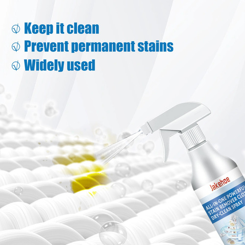 Potente Spray De Limpieza En Seco Para Ropa Que Quita Mancha