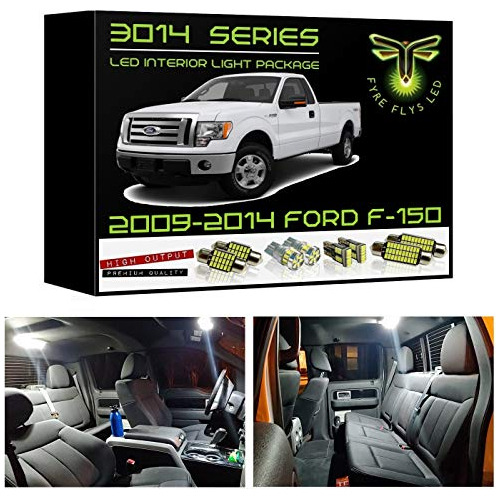 Luces Interiores Led Blancas Ford F150 F-150 2009-2014 ...