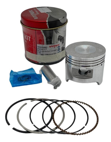 Kit Piston Eco Cd100 Biz/victor Y One/vitrix/1.00/envio Grat