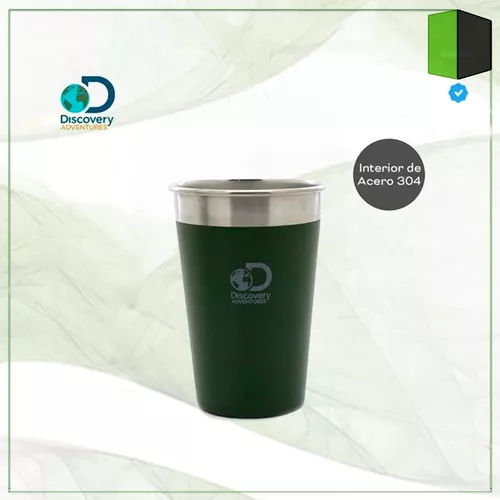 Vaso Termico Cafe Agua Acero Inoxidable Frio Calor Discovery