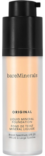 Base de Maquiagem em Creme Bareminerals Liquid Mineral Bareminerals Tom Creme