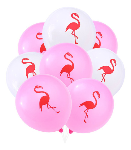 Hawaii Party Supplies, 20 Unidades, 10 Globos Con Forma De F