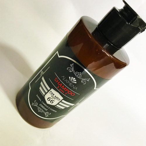 Shampoo Masculino 3x1, Barba, Cabelo E Corpo For Men