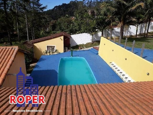 Chácara À Venda Com 1.500 Metros Com Piscina , Clube Dos Oficiais, Suzano. - Ch00781 - 34651121