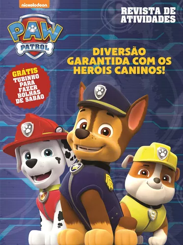 Patrulha Canina Livrão de Atividades, de () On Line a. Editora IBC -  Instituto Brasileiro de Cultura Ltda, capa mole em português, 2022