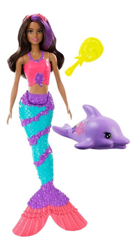 Barbie Dreamtopia Sirena Con Delfín Mattel Ggg59