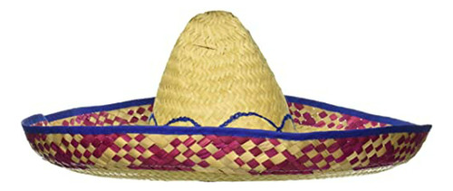 Sombrero De Paja Bordado Con Disfraz De Rubie