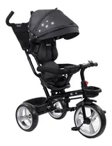 Comprar Triciclo Con Manija Direccional Linux Gira 360º Rainbow Color Negro