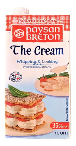 Crema P/ Batir Pack 12 Litros Nata Paysan Breton, Francia