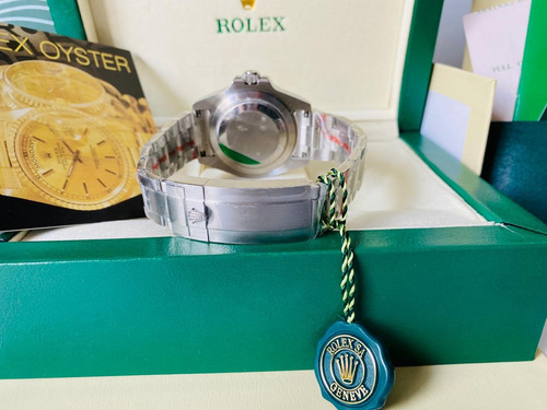 Reloj Rolex Clásico Submariner Plata/negro Men Plata Negro Negro (Usado)