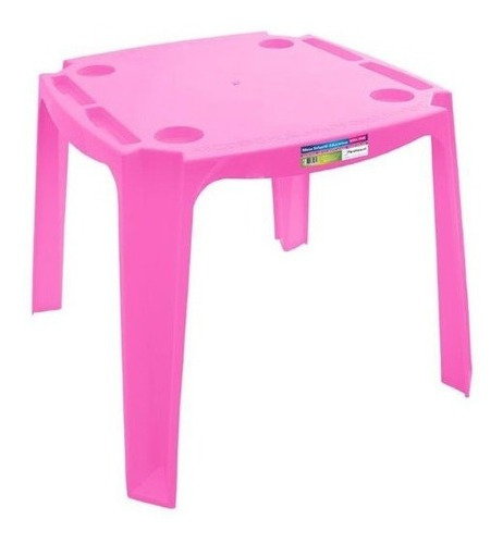 Mesa Infantil Plastico Paramount 50cm Varios Colores