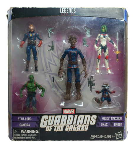 Legends Series Guardians Of The Galaxy Star Lord Gamora Rock