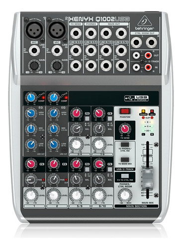 Behringer Q1002usb - Mezcladora Analóg.+ Garant. Tda Oficial