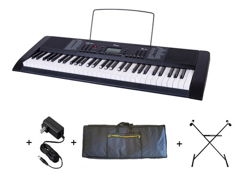 Teclado Parquer K163bk 61 Teclas 5/8 Usb/mp3 + Accesorios