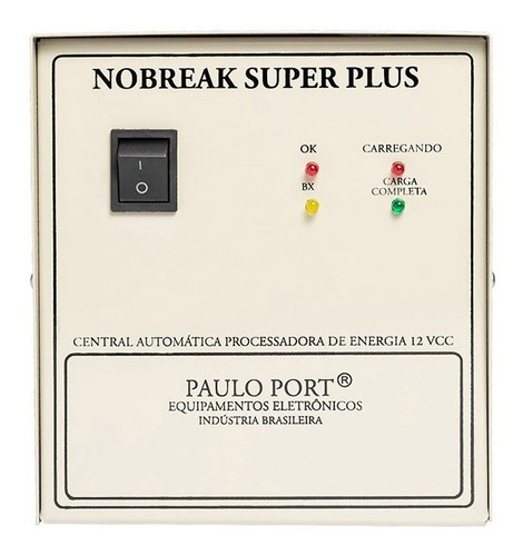 Nobreak Super Plus 1kva Para Portões E Cancelas - Pauloport