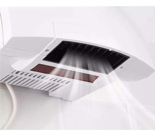 Secador De Mano Eléctrico Con Sensor 1800w Color Blanco