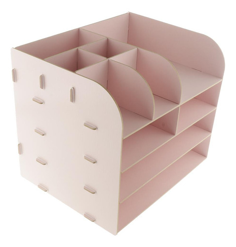 Soporte Para Caja De Almacenamiento De Artículos Rosado